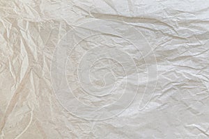 Old paper crumpled vintage background and texture with space