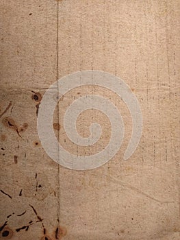 Old paper sheet texture background.