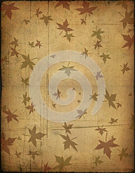 Old paper texture and compass