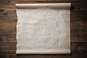 Old parchment paper. Generate ai