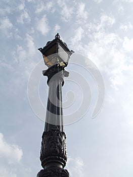 Old parisiant street lamp