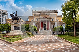 The Old Parliament House neoclassical building in Athens, Greece