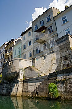 Old part of Ljubljana, Slovenia