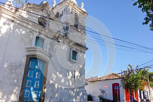 old Passagem neighborhood in downtown of Cabo Frio, Brazil. Ancient architecture