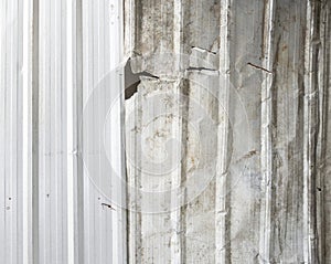 old patterned silver metal object texture