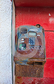 Old payphone