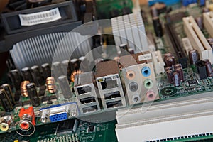 Old pc motherboard