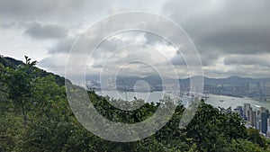 The old Peak Hongkong llook out