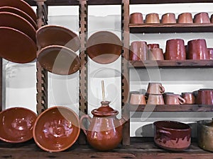 Old peasant earthenware