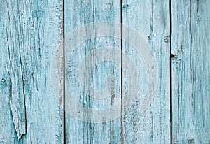 The old blue wood texture with natural patterns. rustic turquoise wooden background for wallpapers and design
