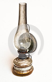 Old petroleum lamp