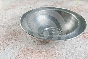 Old pewter bowl