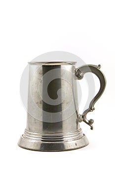 Old pewter mug