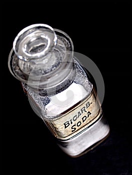 Old Pharmacy Bicarb Soda Bottle