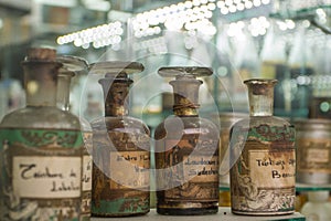 Old Pharmacy Bottles
