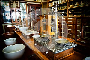 Old pharmacy cabinet