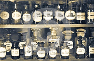 Old pharmacy museum photo