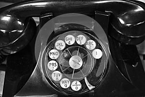 Old Phone - Antique Rotary Dial Telephone