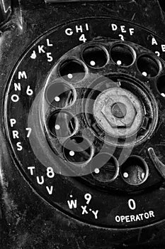 Old Phone - Antique Rotary Dial Telephone III