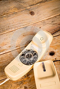 Old dial phone