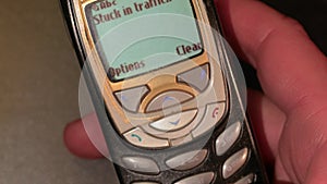Old Phone Texting