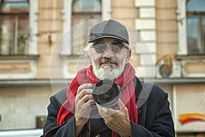 Old photographer