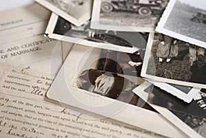 Viejo fotografías a documentos 