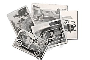 Vecchio fotografie un automobili 