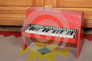 Old piano toy