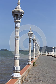 Old pier in Kep