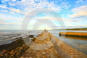 Old Pier in St Andrews photo