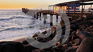 Old pier of Swakopmund, Namibi!