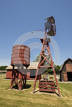 Old pioneer village, Kalona Iowa