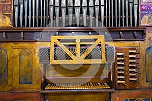 Old Pipe Organ