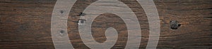 Old plank table top. Black old wooden planks desktop background. old wood background.