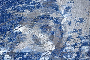 Old plastic board texture for background