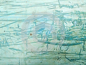 Old plastic board texture for background