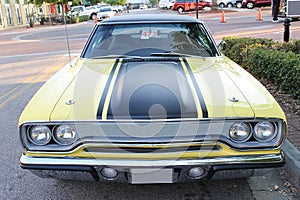 Old Plymouth GTX Car