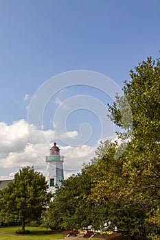 Old Point Comfort Lighthouse at Fort Monroe