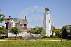 Old Point Comfort Lighthouse, VA, USA