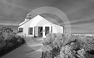 OLD POINT LOMA LIGHTHOUSE AT POINT LOMA IN SAN DIEGO CALIFORNIA USA