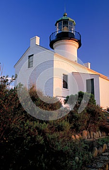 Old Point Loma Lighthouse, Vertical