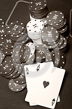 Old poker photo