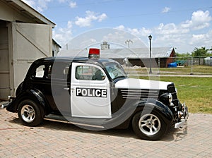 Old police car