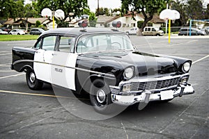 Old police car