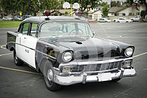 Old police car