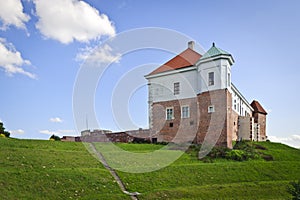 Old Polish Kings castle in Sandomierz, Poland
