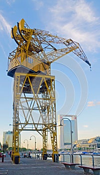 Old port crane