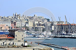 Old port of Genoa
