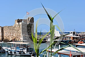 Old port in the Lebanon city of Byblos
